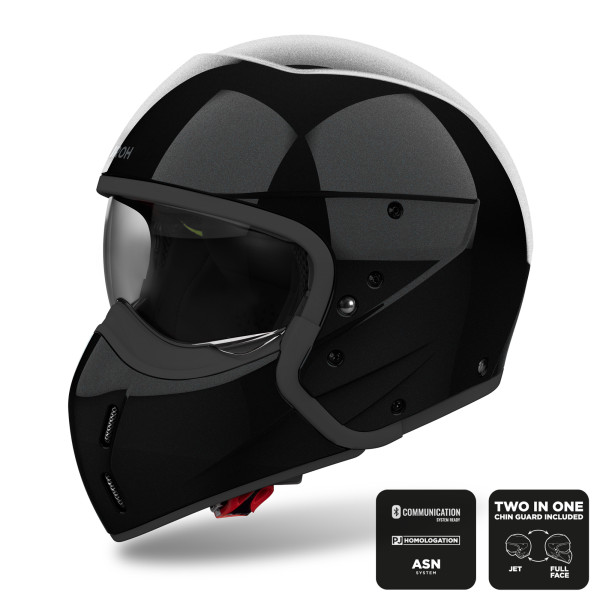 Airoh Airoh j110 helmet - black glitter - l